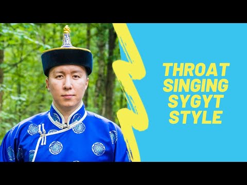 How to learn Tuvan throat singing. About sygyt style