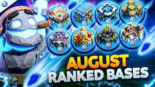 BEST Ranked Mode Bases for AUGUST 2026 | TH11–TH18 Trophy Pushing Bases | Clash of Clans