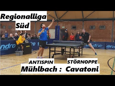 Regionalliga Süd | STÖRSPIELER auf höchstem Niveau C.Mühlbach(2305TTR) :  C.Cavatoni(2099TTR)