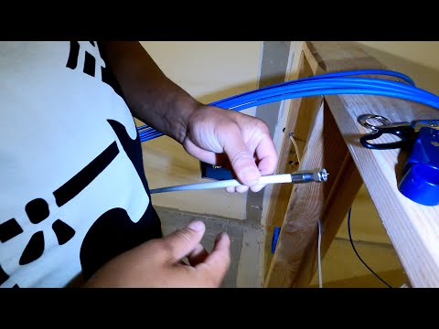 DIY How to Make TV COAX Cable Wire / RG6