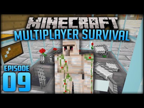 AstonishingGamer - CRAZY IRON FARM! | Minecraft Multiplayer Survival - Episode 9 (w/moomoomage)