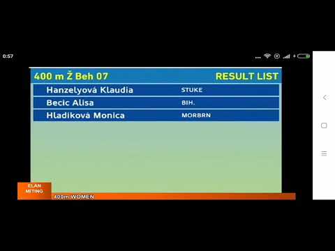 Bečić Alisa , Bratislava 2019 Elan Miting