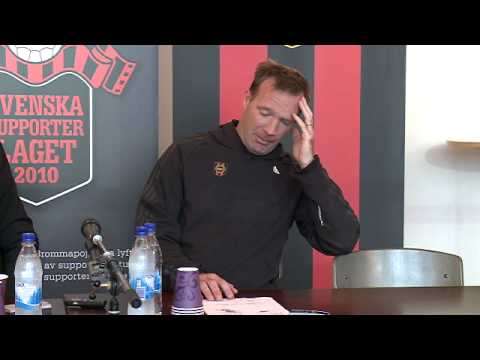 Kim Bergstrand presskonferens BP-Elfsborg