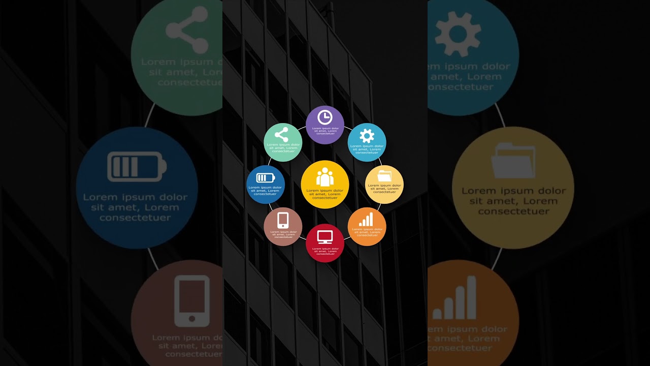 Infographic Design in After Effect | Infographic | After Effect Tutorial #shorts