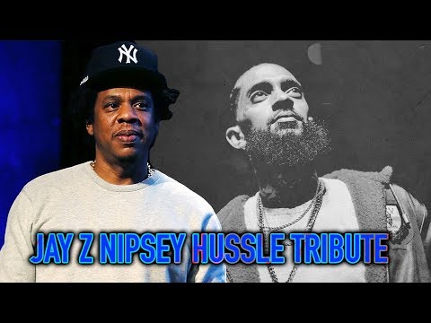 JAY-Z Nipsey Hussle Tribute Freestyle LYRICS + VISUALIZED | Webster Hall BSides 2 Performance