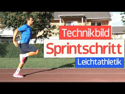 Sprint Step Technique | Sprint Running Technique in Athletics | Sprint Technique for the 100m Sprint