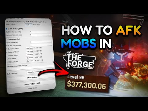 How to AFK Fight Monsters In The Forge | The Forge