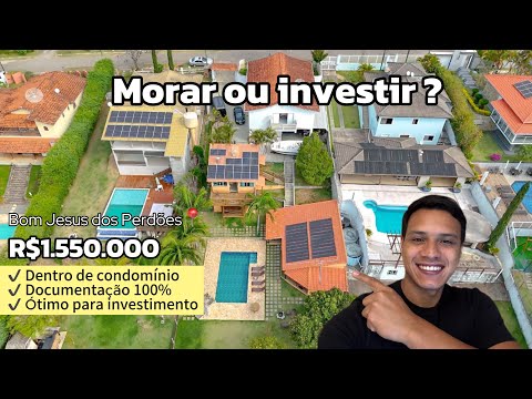 Chácara em condomínio fechado em Bom jesus dos Perdões!