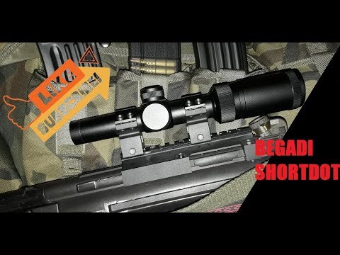 BEGADI Zielfernrohr "SHORT" 1-4 x 20 [ REVIEW / GER ]