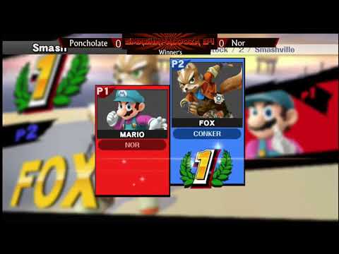 SmashaPalooza 34: Winners - Poncholate (Fox) vs Nor (Mario)