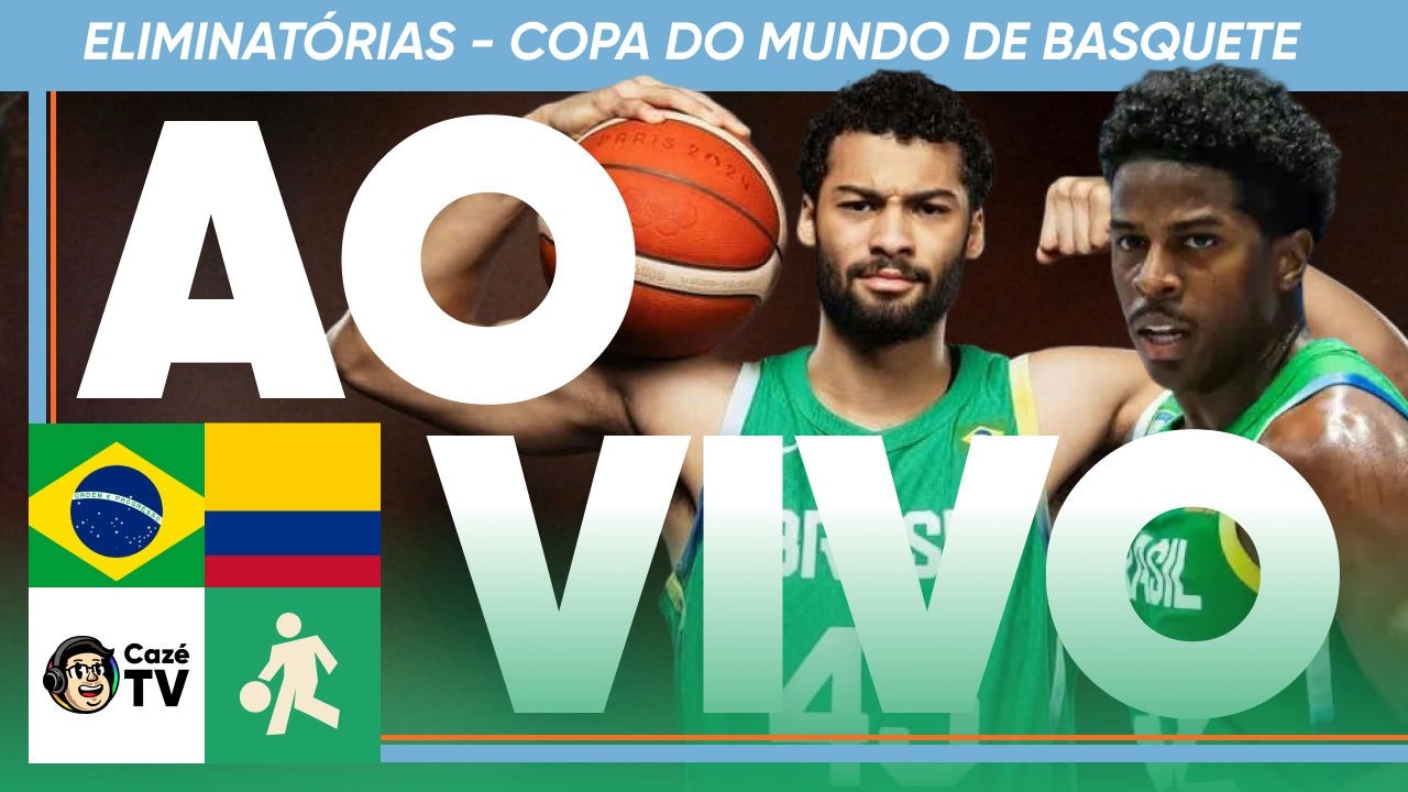 JOGO COMPLETO: BRASIL X COLÔMBIA | ELIMINATÓRIAS DA COPA DO MUNDO DE BASQUETE