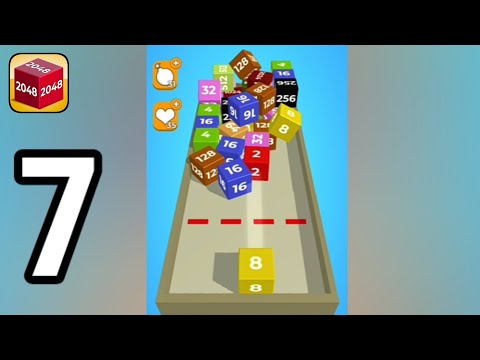 Chain Cube: 2048 3D - Gameplay Walkthrough Part 7 (Android, iOS)