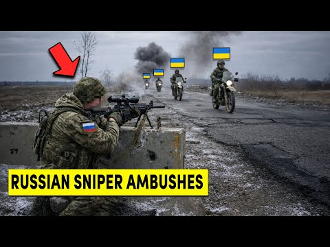 Russian Sniper Ambushes Ukrainian Troops - Then This Happens