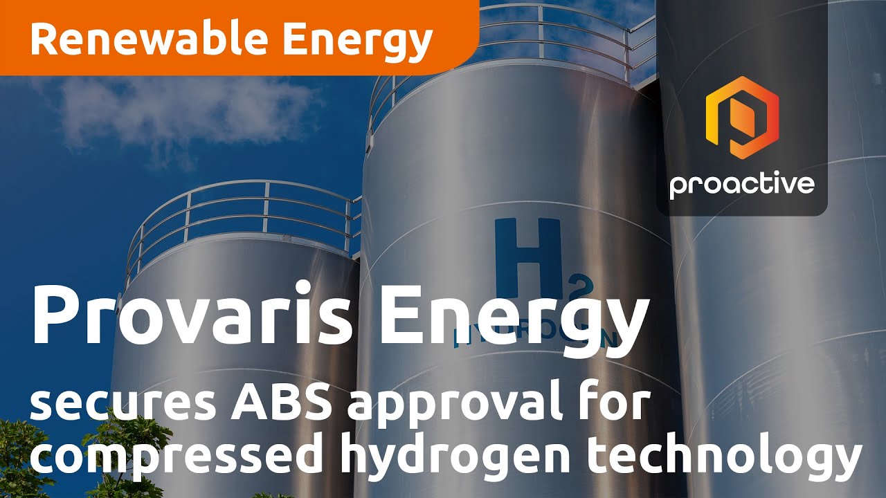Provaris Energy secures ABS approval for compressed hydrogen technology