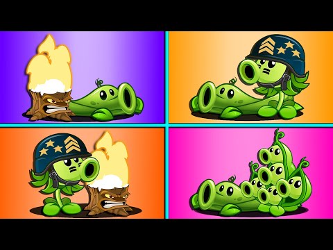 Best Pair PEA Plants Battlez - Who Will Win? - PvZ 2 Team Plant vs Team Plant