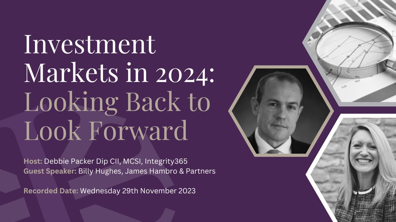 Investment Markets in 2024: Looking Back to Look Forward - Webinar