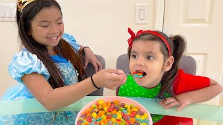 Emma Wants to Be a Good Sister for Ellie | Kids Learn to Wash Hands &amp; Clean Up