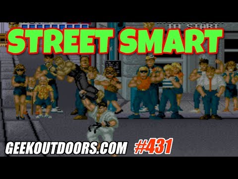 RETRO GAMES: Street Smart Review | SNK Geekoutdoors.com EP431