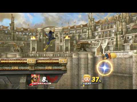 SSB4: Captain Falcon Vs Lucas