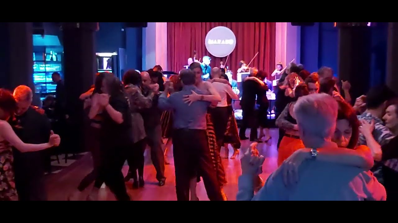 16/08/24 Orquesta Sans Souci  "Quien eres tu" Vals-en la milonga Parakultural Salón Marabú