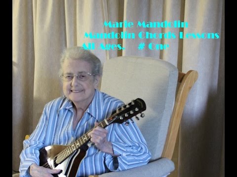 Marie Mandolin ~ Mandolin Chords Lesson #  1 All Ages