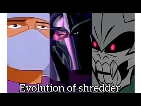 evolution of shredder