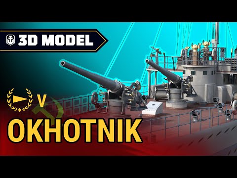 Dry Dock: Okhotnik — Soviet destroyer Okhotnik | World of Warships