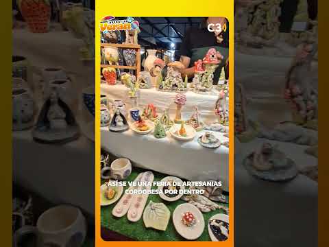ASÍ SE VE UNA FERIA DE ARTESANOS EN CÓRDOBA: TANTI PRESENTÓ LA TEMPORADA | Cadena 3 Argentina
