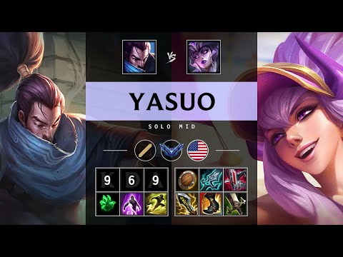 Yasuo Mid vs Syndra - NA Diamond Patch 25.21