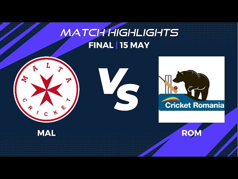 Final - MAL vs ROM | Highlights | ECI Valletta Cup T20I, Malta Day 6 | ECI22.024