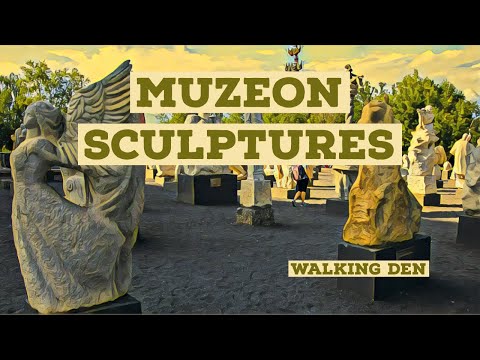 Muzeon sculptures, Moscow 2020