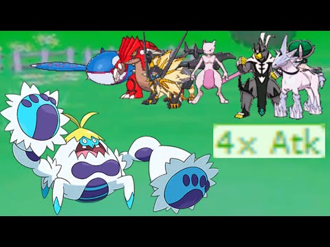 Crabominable sweeps legendary spammer | Pokemon Showdown sweep