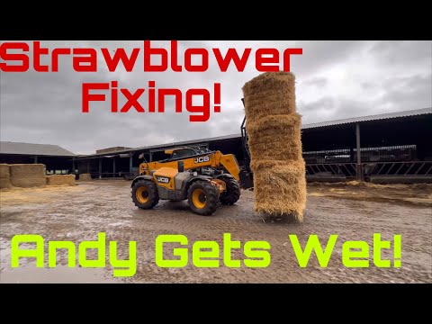 Bucket and Water Problems! Back on the JCB TM320S!