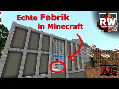 TheJoCraft - A REAL FACTORY in MINECRAFT - Redstone World Ep. 158