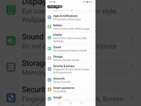 Huawei y7 prime 2019 sound settings