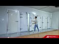 Walk In Cold Storage Warehouse Ice House Refrigerated Warehouse