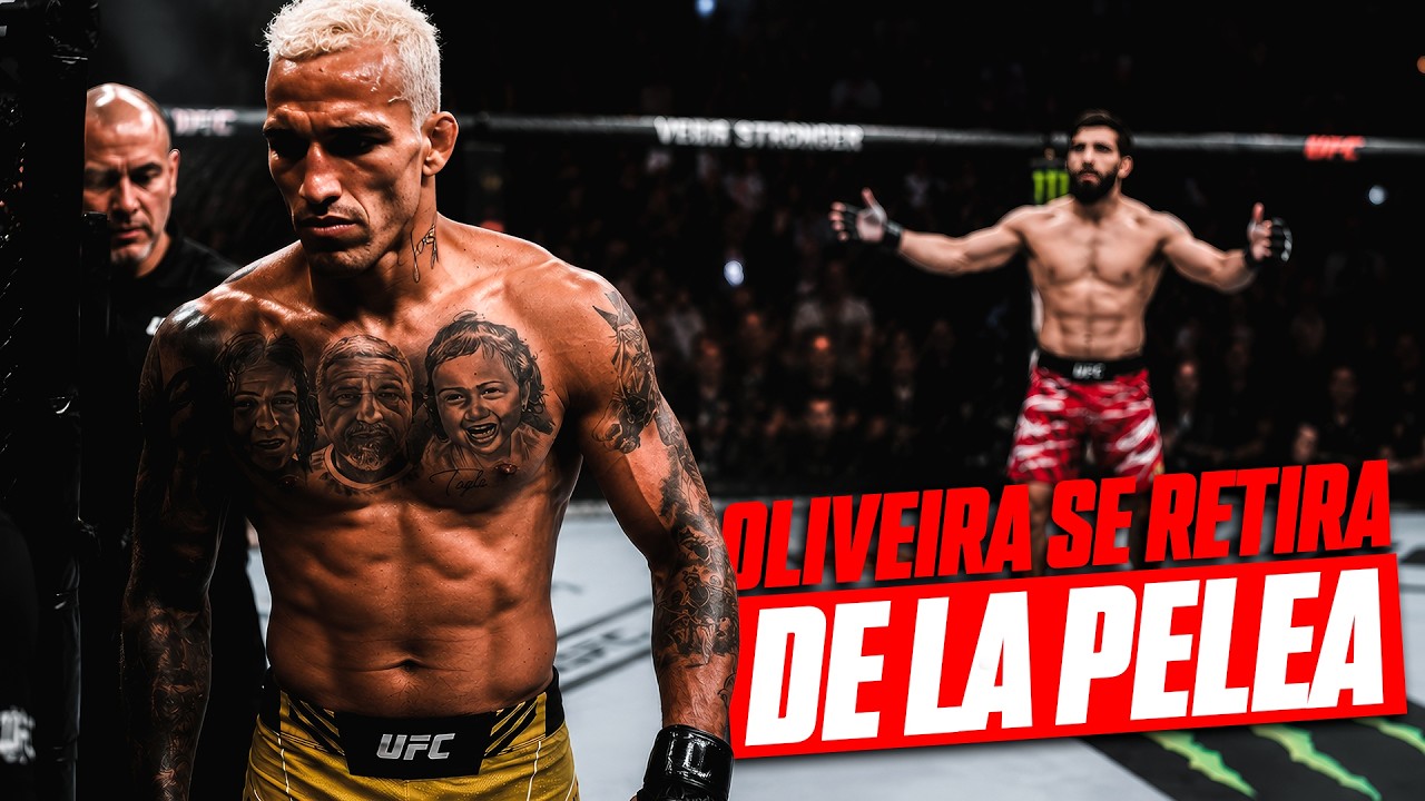 ¡CHARLES OLIVEIRA se bajó de la PELEA por su AMIGO!