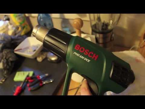 Bosch PHG 630 DCE Heat Gun Demo on XBOX [Original] CPU