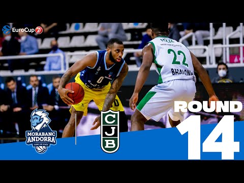 Andorra gets thrilling win! | Round 14, Highlights | 7DAYS EuroCup