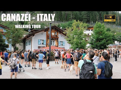 CANAZEI 🇮🇹 Dolomiti Walking Tour | One of Italy’s Most Beautiful Alpine Towns (4K)