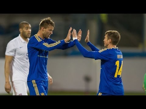 MNT vs. Ukraine: Andriy Yarmolenko Goal - March 5, 2014