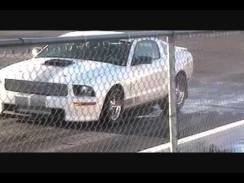 Turbo Charged 2007 V6 Mustang runs 11.71