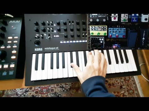 Strymon NightSky: all 16 factory presets with Korg Minilogue XD