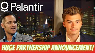 Palantir Stock: Huge Partnership Announcement! - Wall Street Has It Wrong