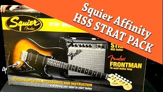 Squier by Fender Squier Affinity Strat Pack HSS - відео 1