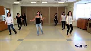 Gin &amp; Tonic - line dance (dance &amp; walk through)