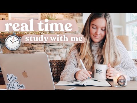 REAL TIME Bible Study // 1 Hour POMODORO