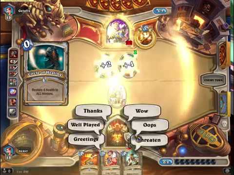 neasy [Hearthstone rank 20 to 14] with Pirate All Day Mofo deck