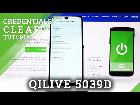 How to Clear Credentials in QILIVE 5039D – Delete Certificates