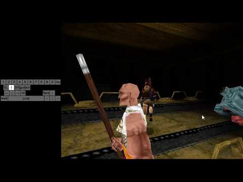 Tomb Raider 2 Glitched Tutorial Speedrun - Barkhang Monastery